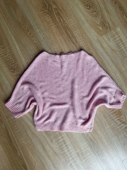 Wloski swetrek s/m zlota niteczka