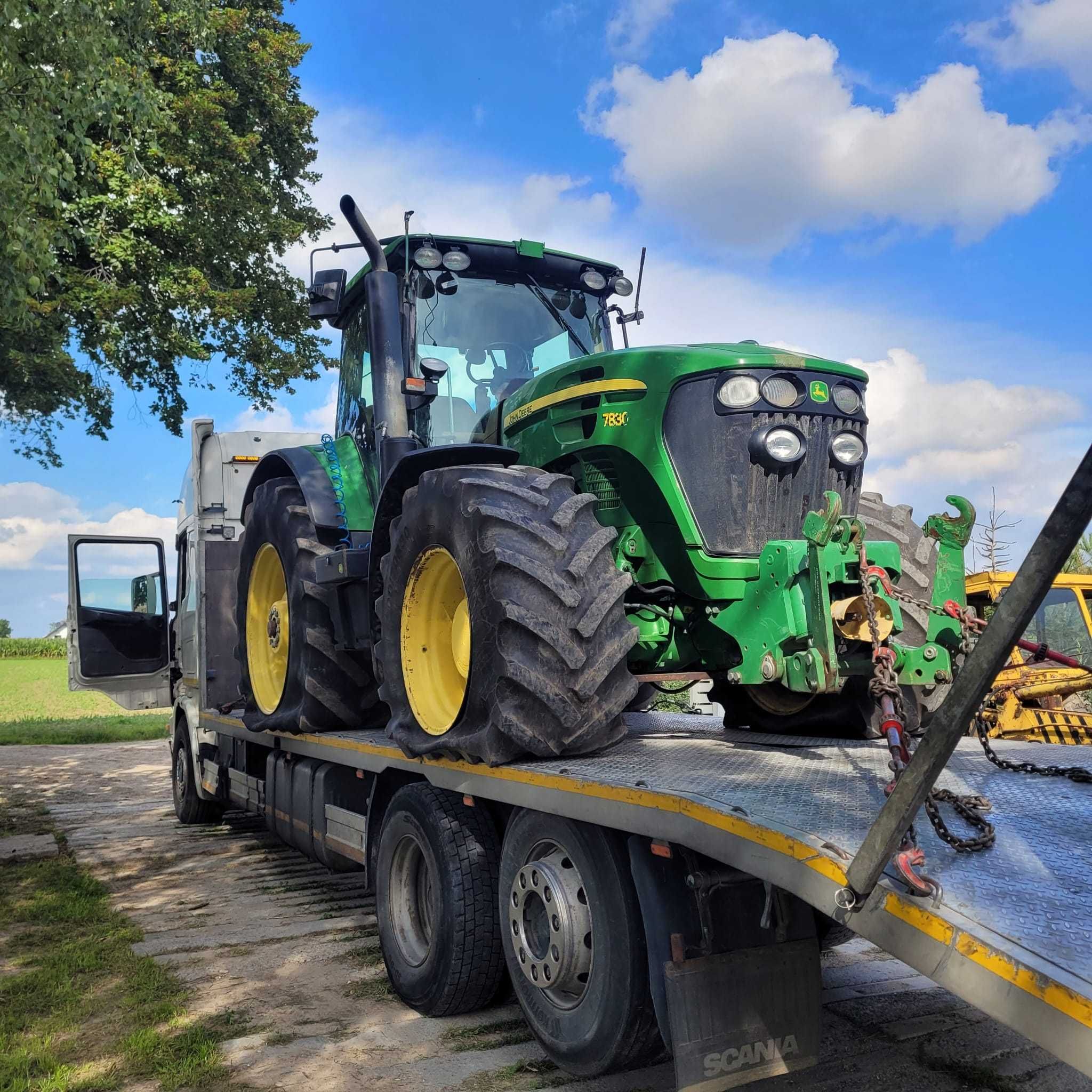 Transport maszyn, towarów i pojazdów