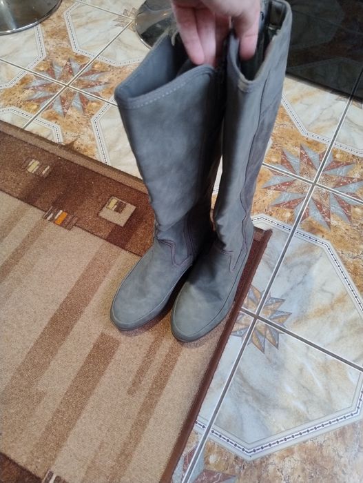 Kozaki damskie 38 kozaki zamszowe