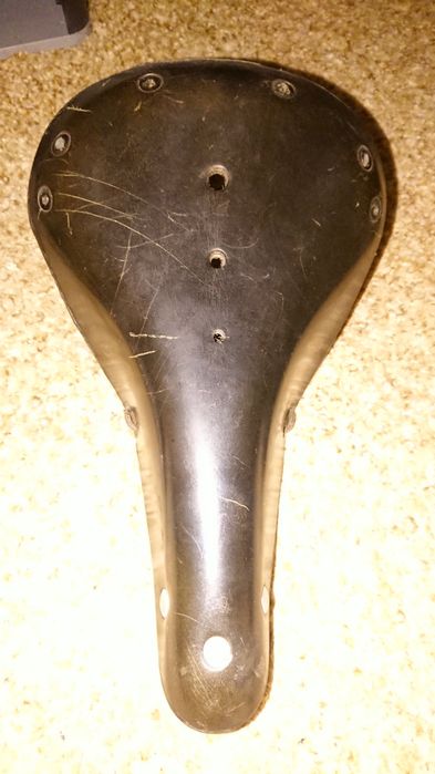 Чепрак шкіряний для сідла B17 Brooks чи аналогів