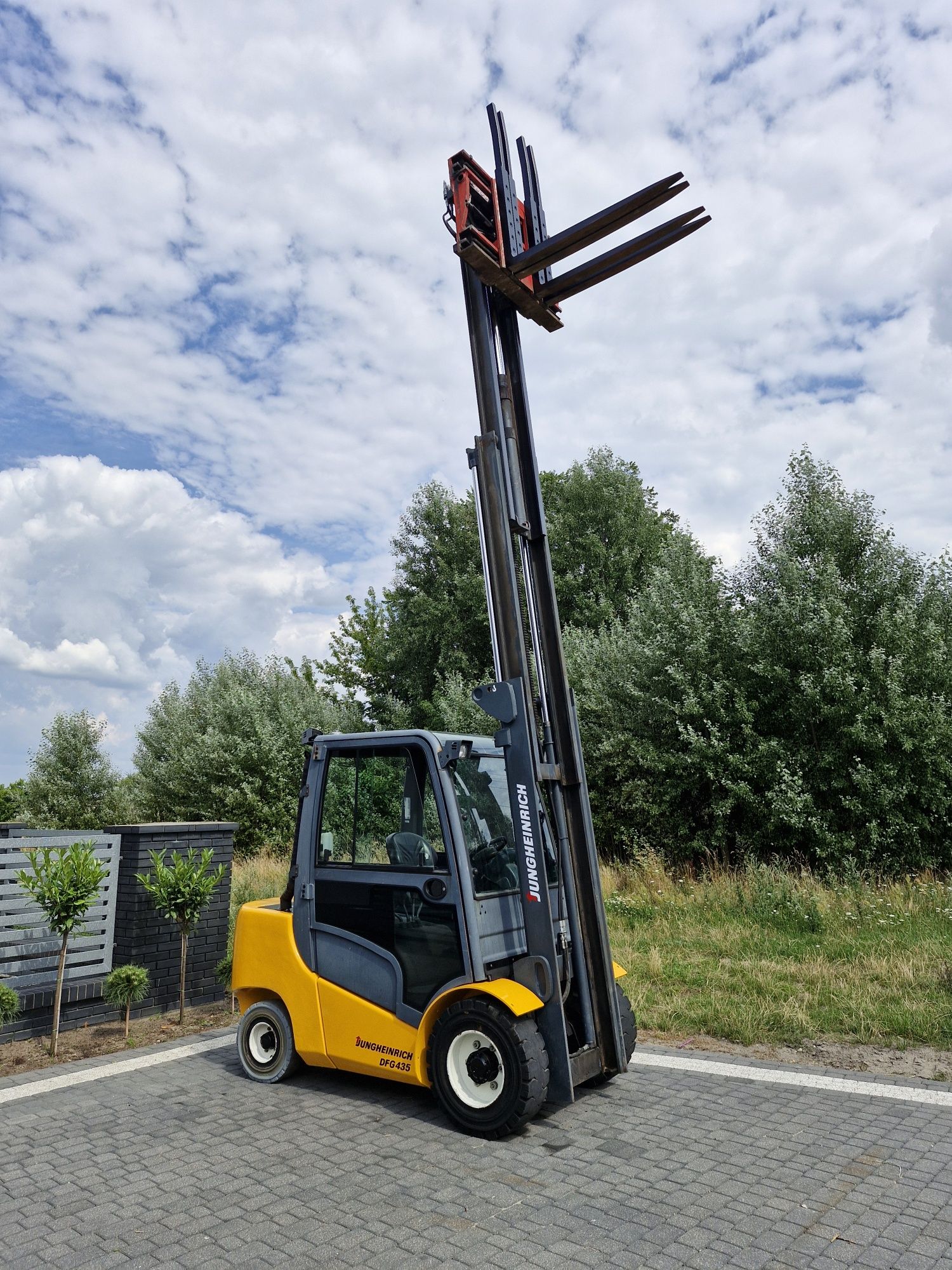 Wózek widłowy Jungheinrich DFG 435 Diesel
