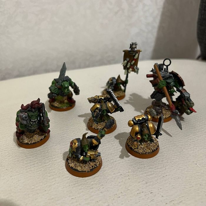 Коллекционные миниатюры Warhammer 40000 орки