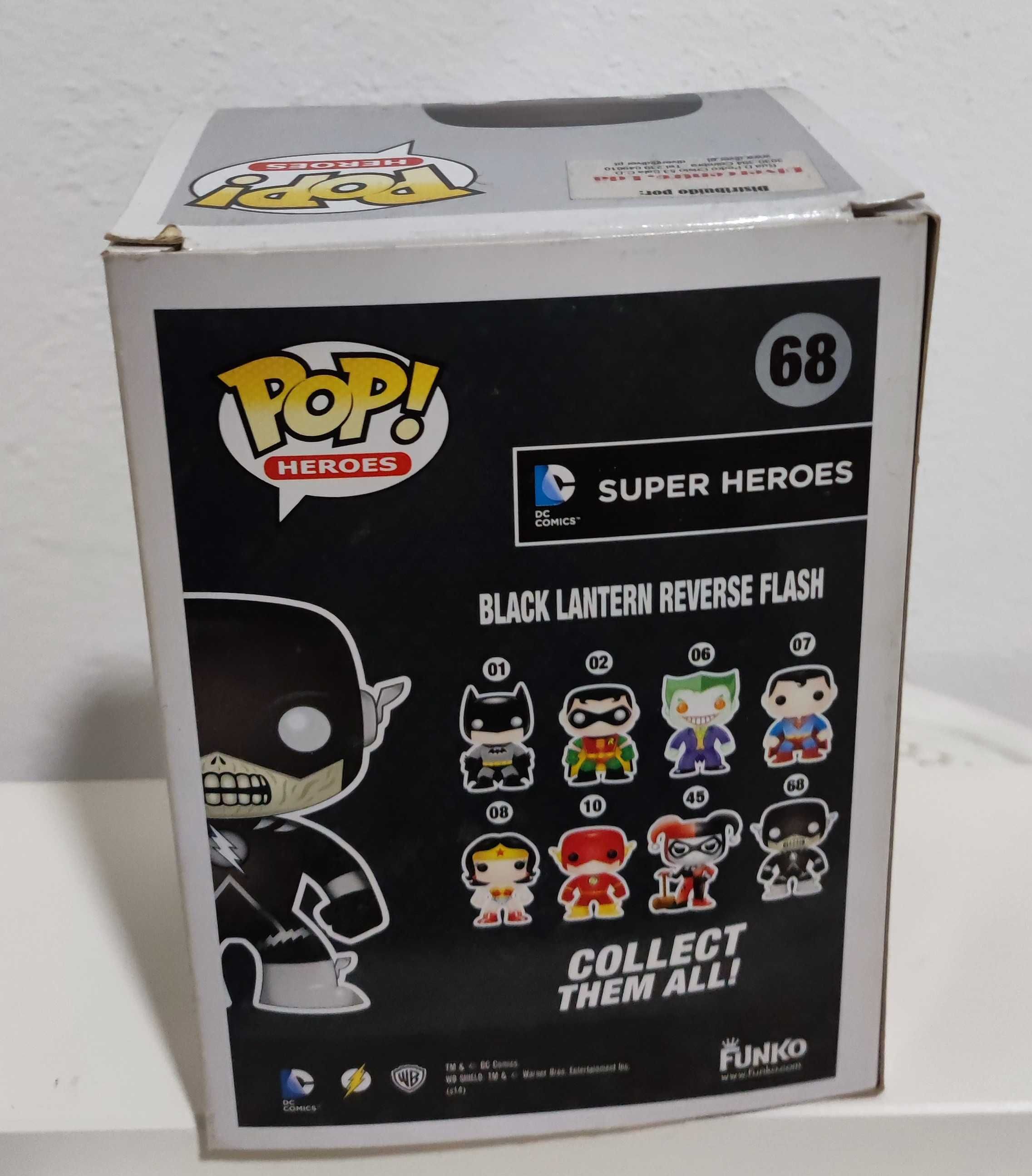 Funko: DC Heroes Black Lantern Reverse Flash - 68