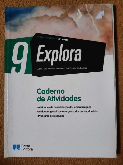 "Explora 9" - Caderno de Atividades Físico-Química 9º ano