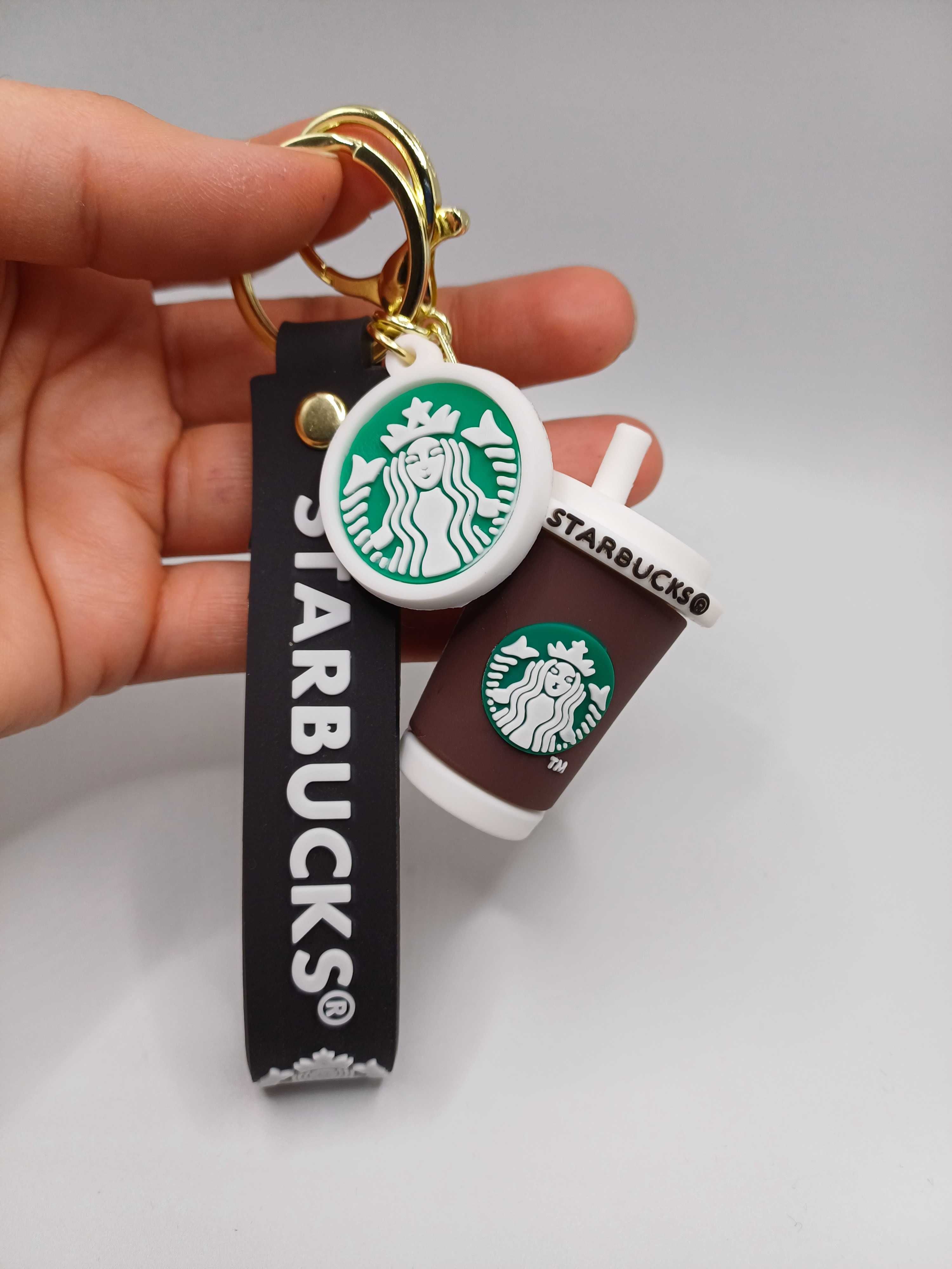 Breloczek Starbucks brązowy