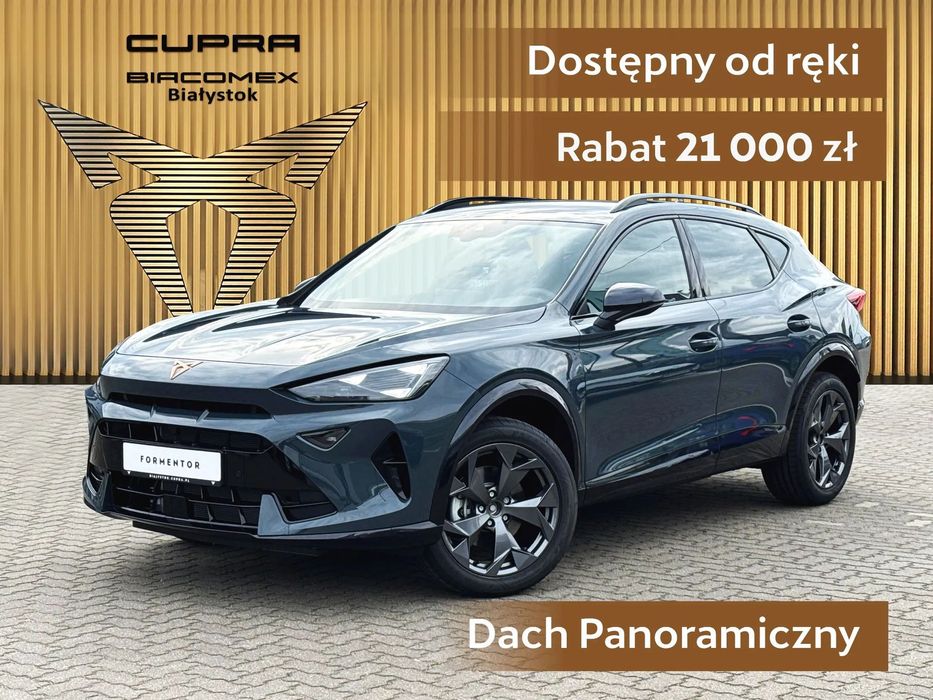 Cupra Formentor 1.5 150KM mhev DSG Pakiet Edge, Panorama - od ręki