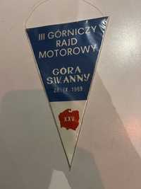 Proporczyk III Górniczy Rajd Motorowy 1969