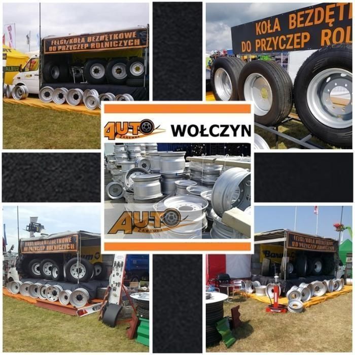 KOŁA do przyczepy rolniczej 385/55r22,5 ET0 FLUDA 650zł netto!!!