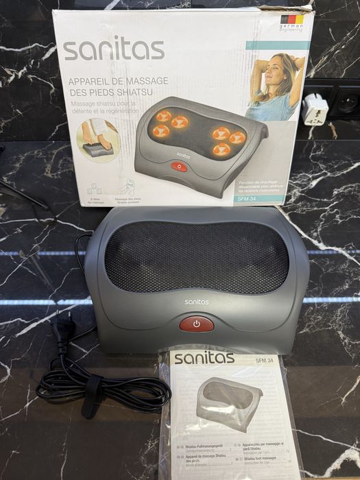 Масажер для ніг стоп Sanitas SFM 34 з функцією нагрівання