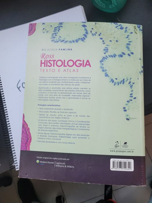 Ross Histologia, Texto e Atlas 7ª Edição