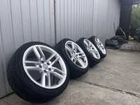 Felgi Audi 18” ET29 8T0.601.025BF + Opony Hankook 225/40ZR18