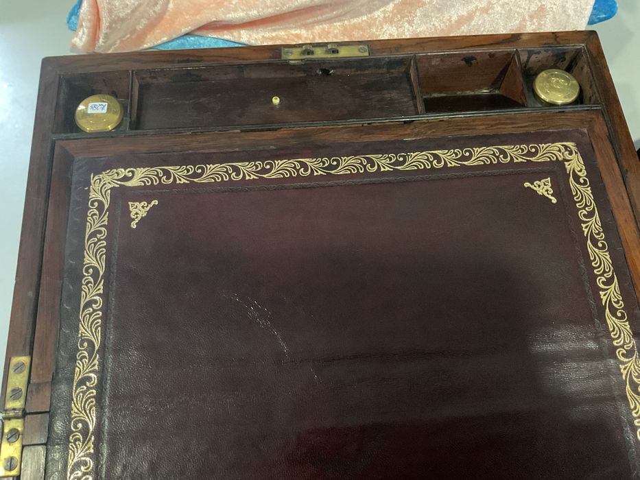 Caixa escritório inglês com 41x24x13 cm