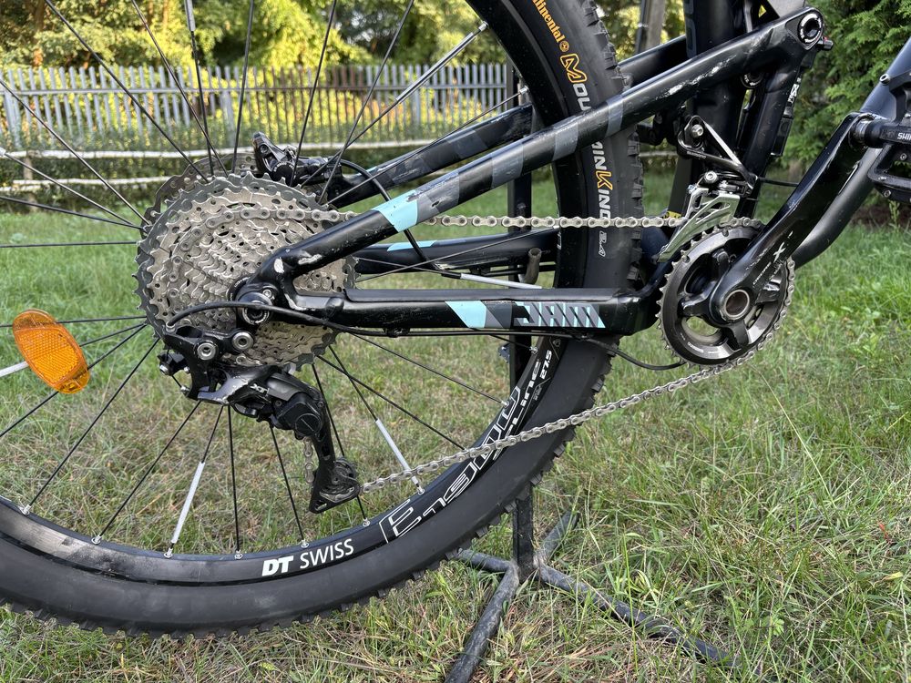 Rower focus jam carbon pro 27,5 trail 2x11 deore xt r.M dt swiss fox