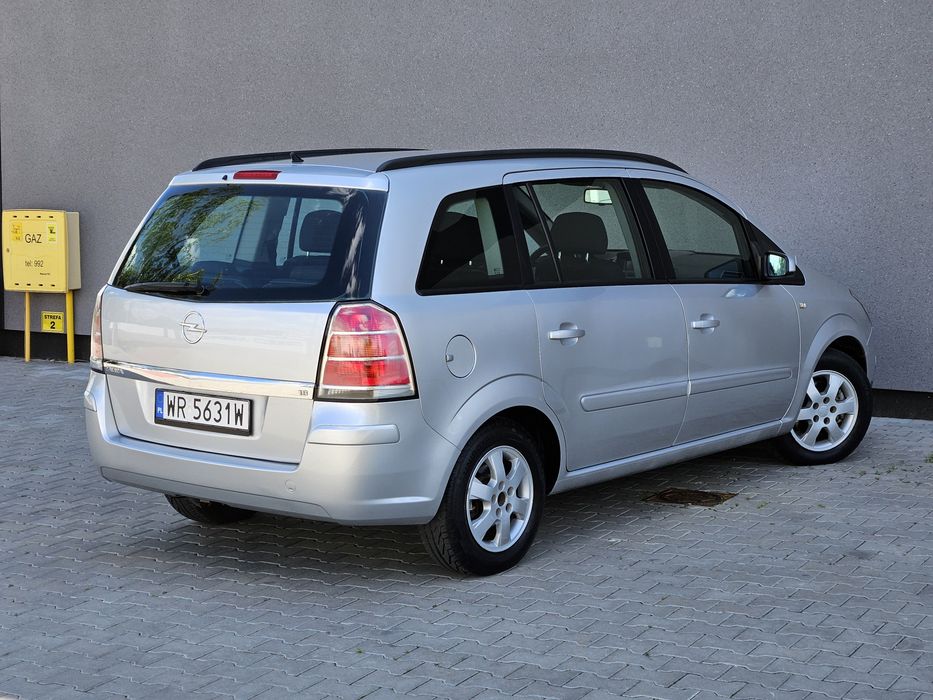 Opel Zafira B # 1.8 b + GAZ # Klima Sprawna # 7 os # Zarej PL