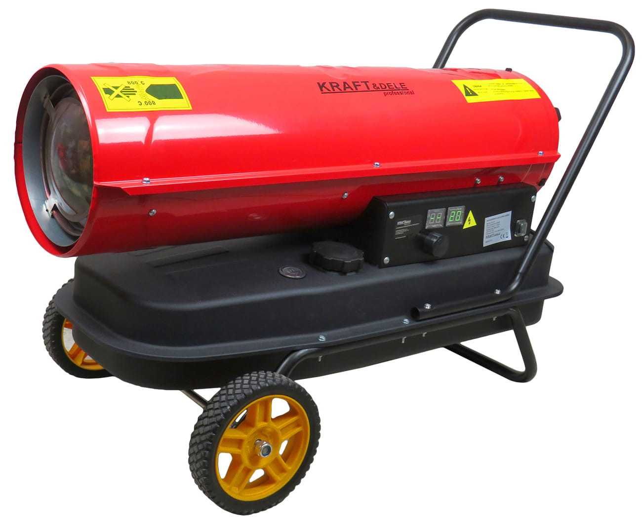 KRAFT&DELE Nagrzewnica Olejowa 35kw Lcd Dmuchawa + Termostat KD11711