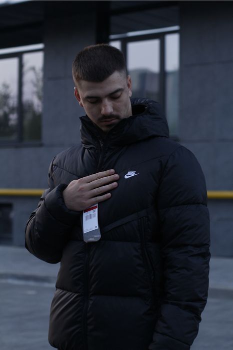Пуховик Nike Storm-Fit Windrunner NSW найк куртка чоловіча drill