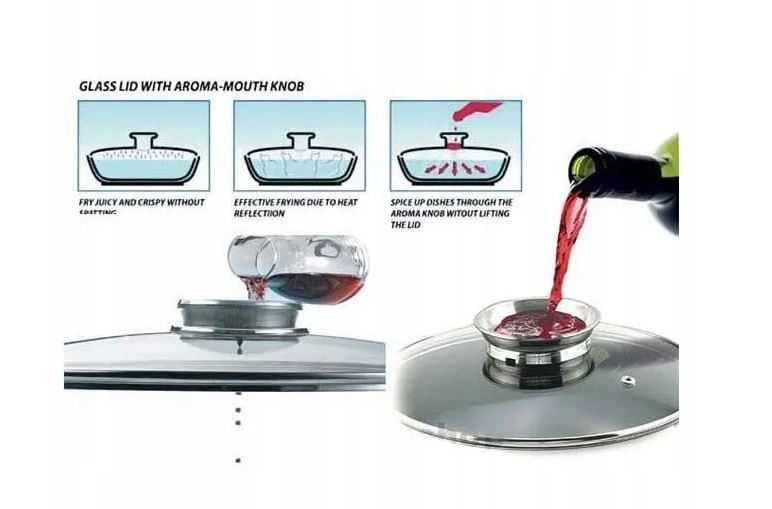 Garnki marmurkowe Klonberg / Zilner 5szt