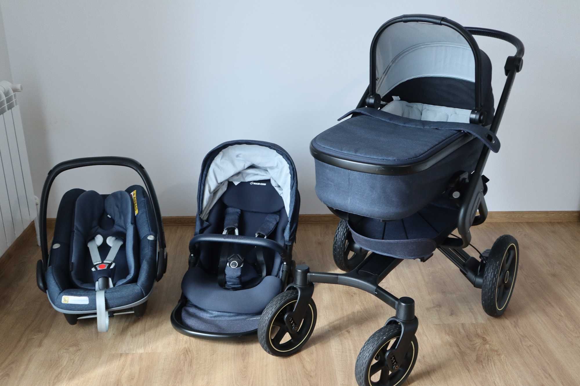 Wózek 3w1 Maxi-Cosi Nova 4 Nomad blue