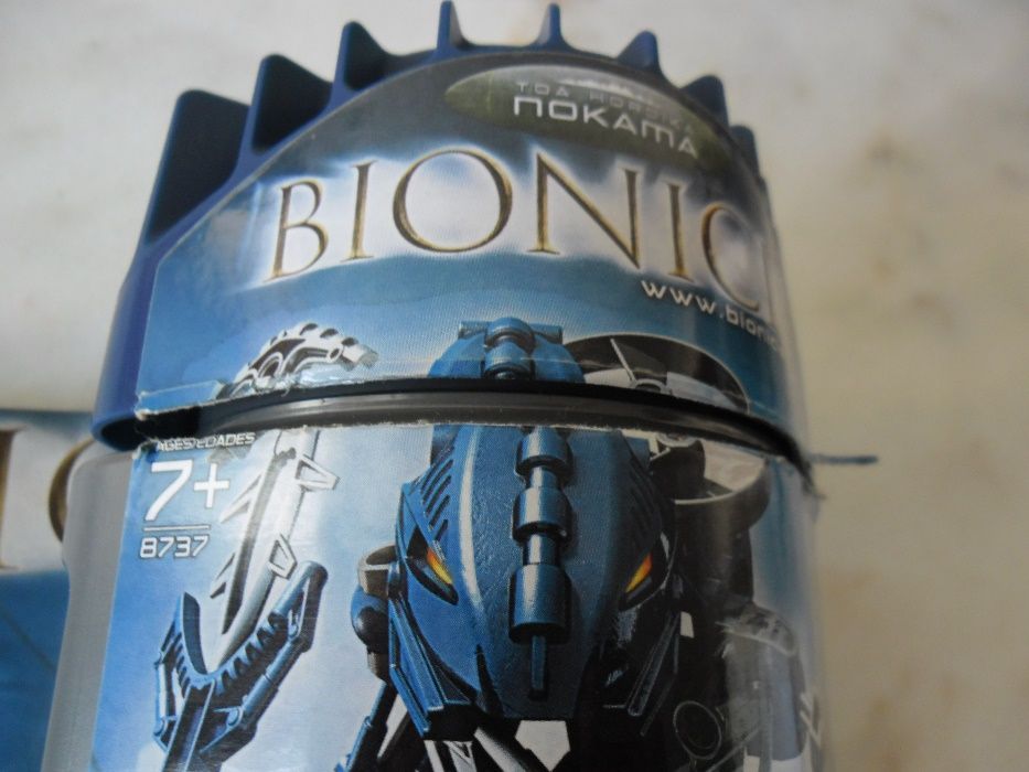 Lego BIONICLE azul, nº 8737, Toa Hordika Nokama(c/novo)