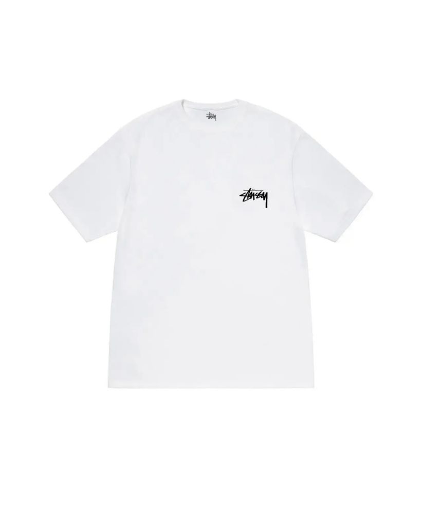 Футболка Stussy Flipped Two-sides Logo