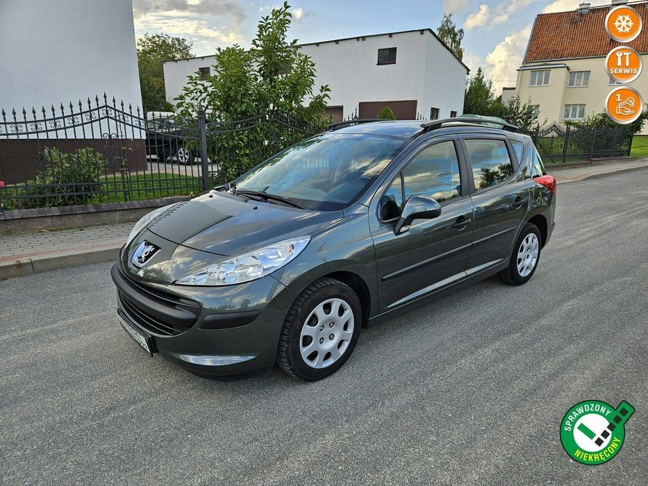 Peugeot 207 Opłacony Zdrowy Zadbany Serwisowany MPI Klima Po Serwisie 1 Wł
