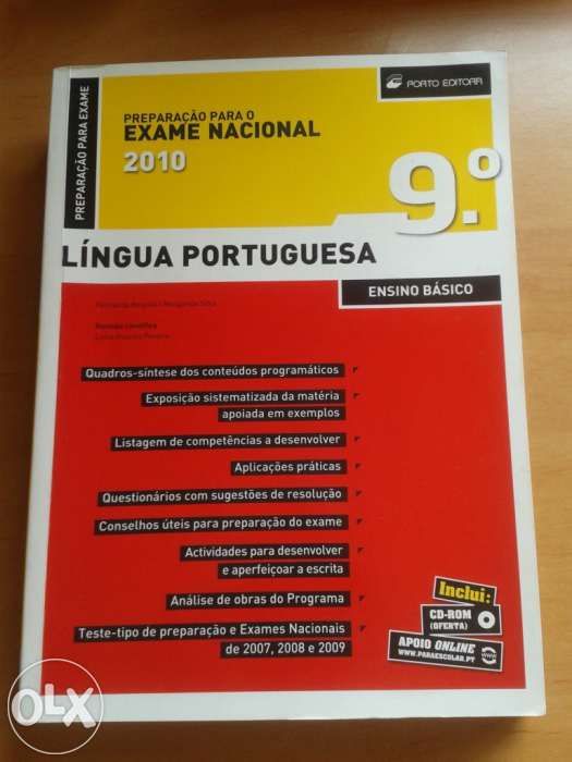 Livro auxiliar preparação para o exame nacional - 2010 9ºano - portugu