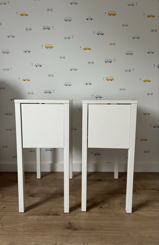 Ikea Nordli stolik nocny x2 zestaw