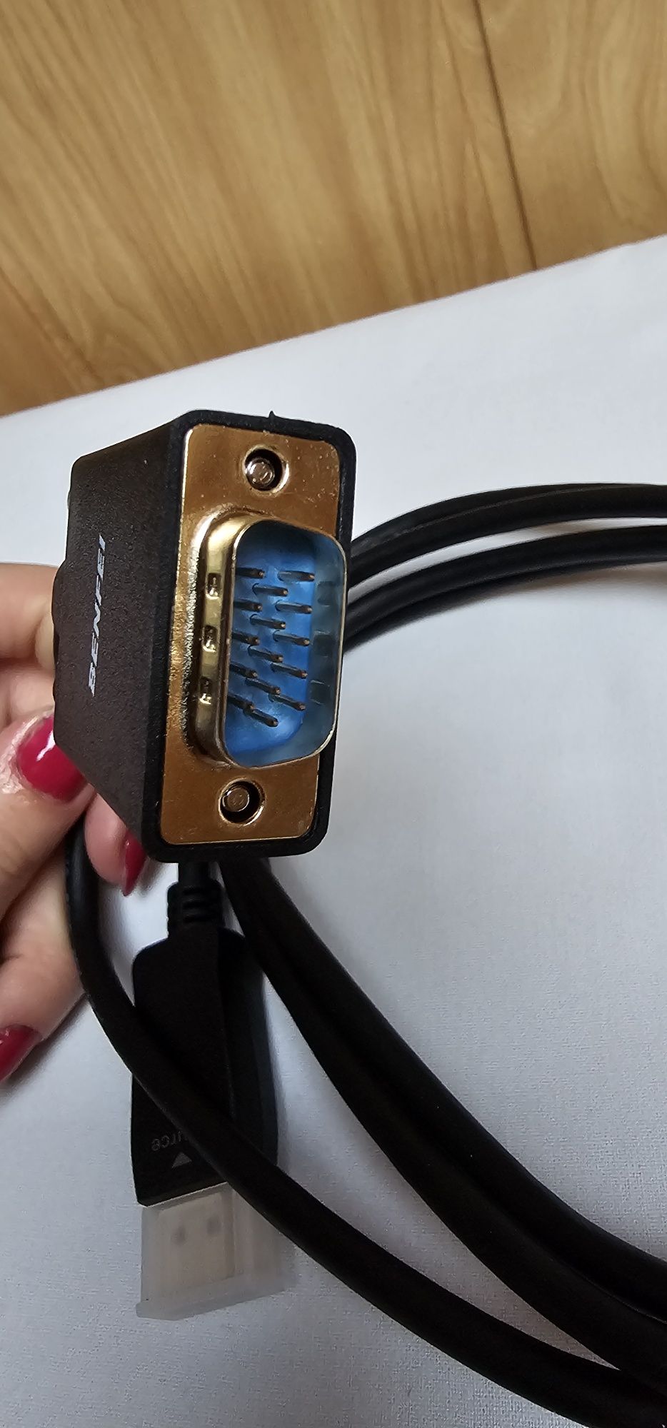 Kabel BENFEI DisplayPort (DP) do VGA