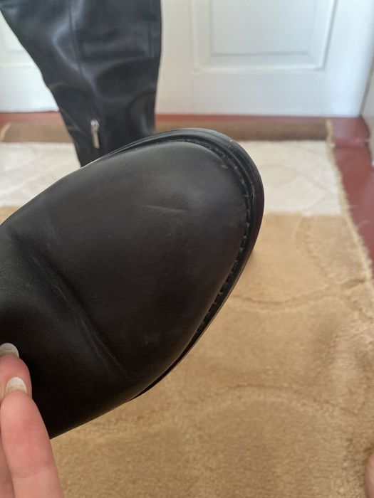 Продаю чудові шкіряні сапоги   Basconi , 40р