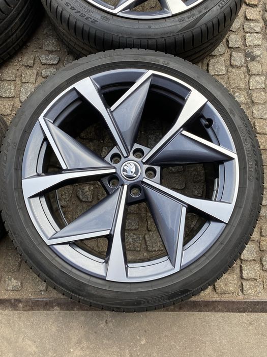 Oryginalne Koła Skoda Kodiaq RS, Enyaq 21” Opony Pirelli 23rok JakNowe