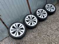 Alufelgi Audi 19 cali 5x112 OEM z oponami koła felgi alu Ori