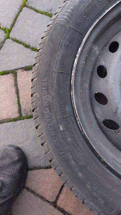 Opony zimowe + felgi 155/65 R13