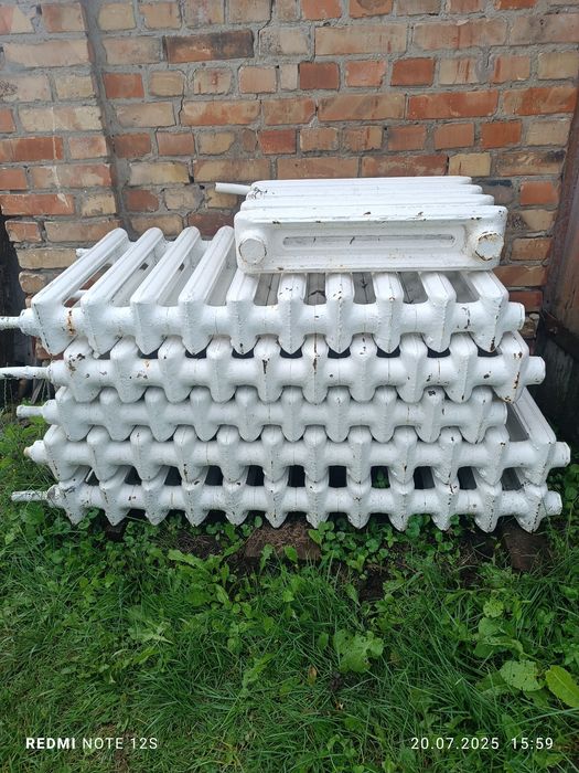 Котел КЧМ під газ, можна використовувати дрова,брикет.