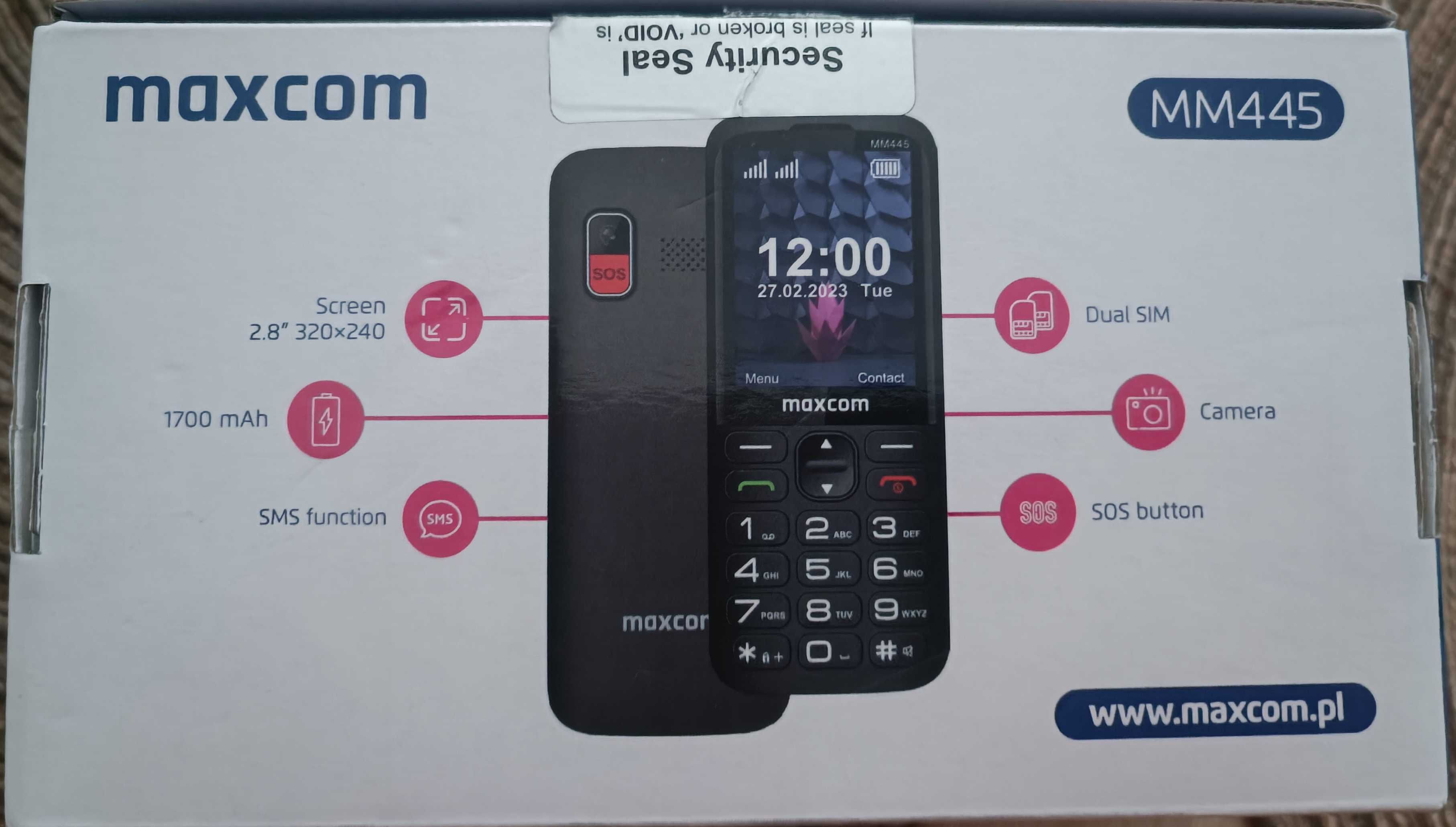 Telefon Maxcom MM445