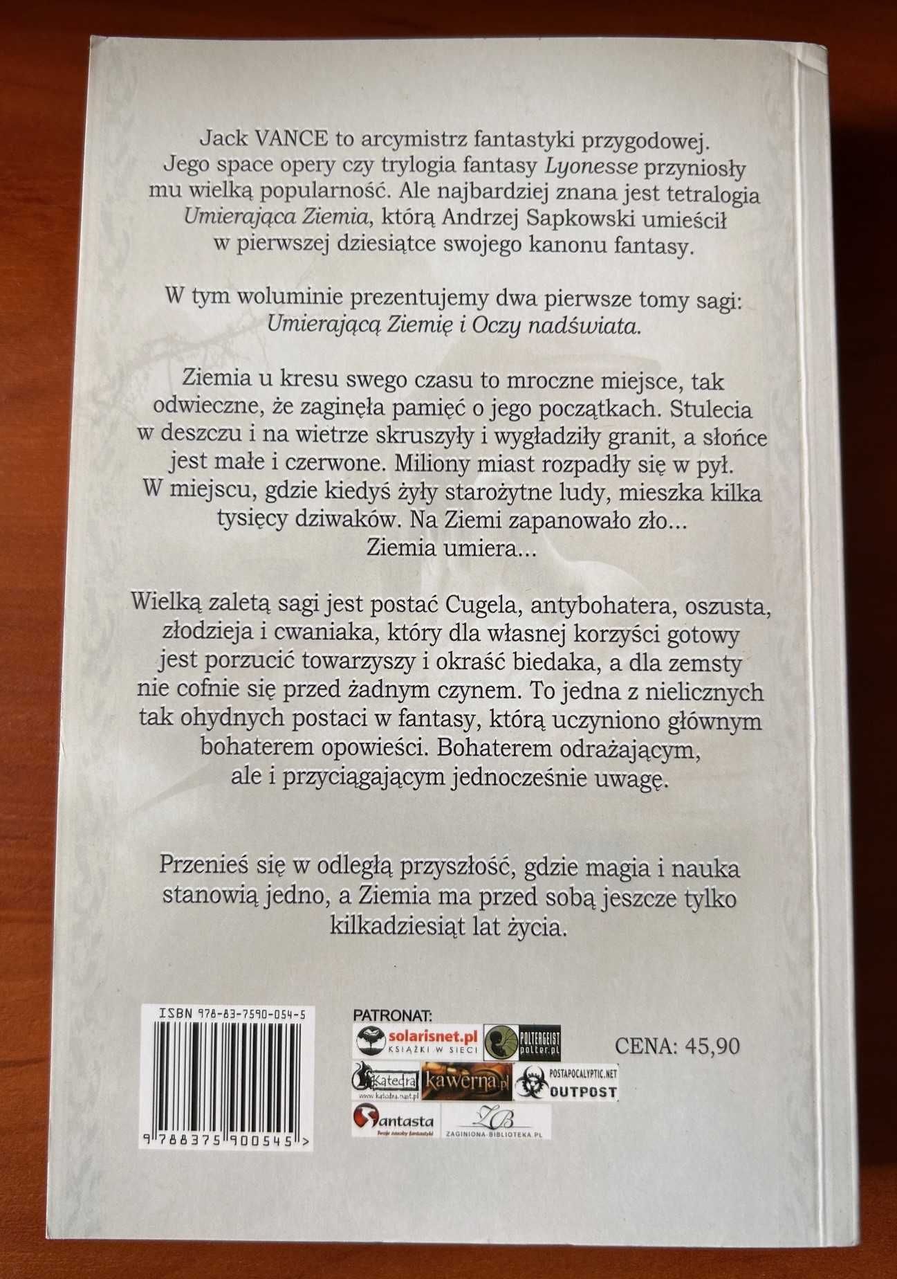Umierająca Ziemia Tom 1-2 Jack Vance Nowa
