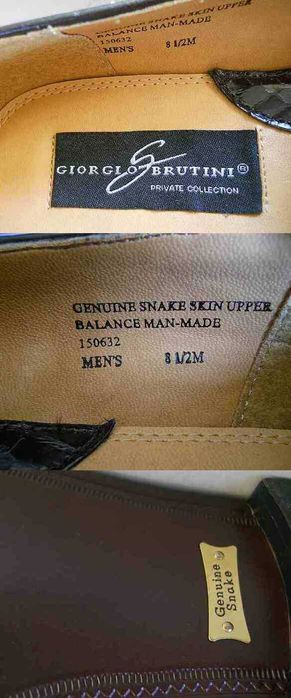 Новые мужские летние туфли "GIORGIO BRUTINI" (оригинал), размер 41