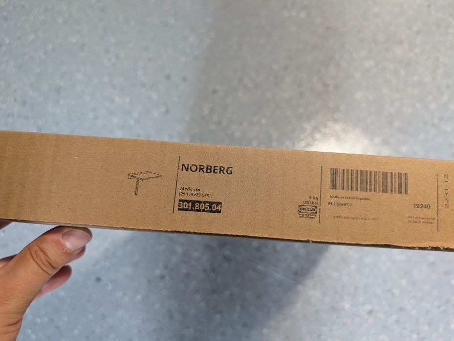 Ikea Norberg rozkładany stół nowy