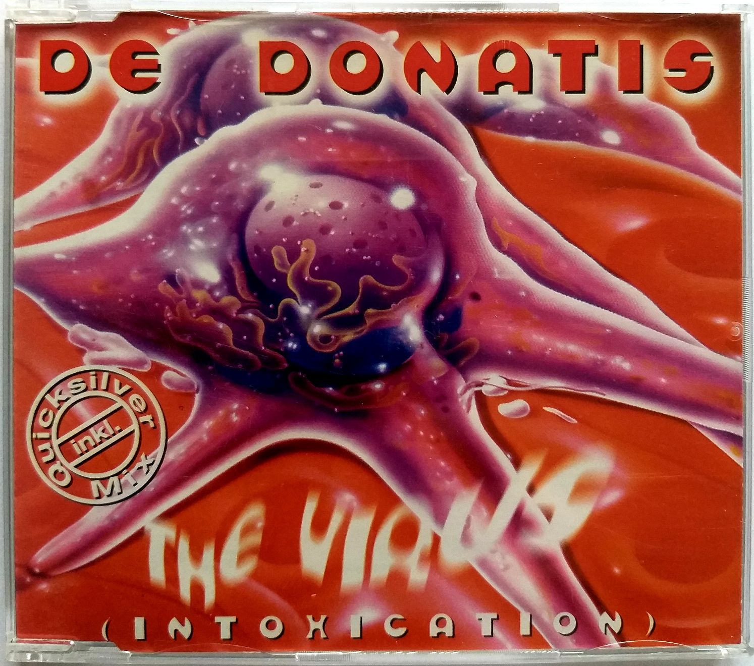 Maxi CD De Donatis The Virus 1995r