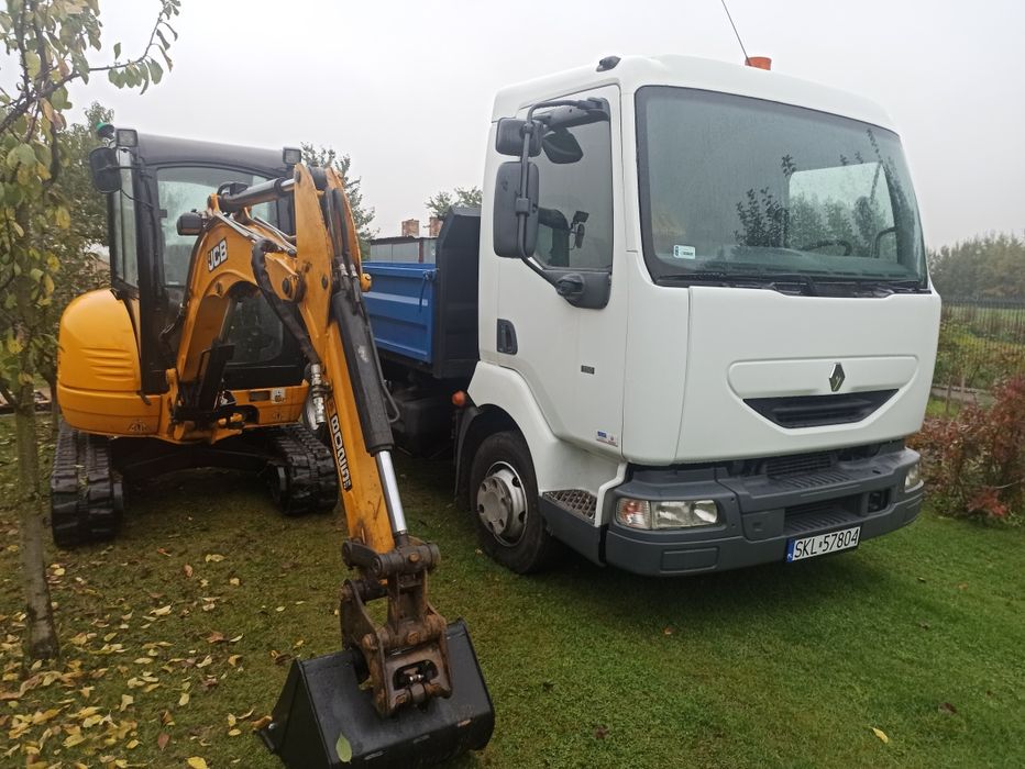 Usługi minikoparką