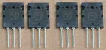 Par complementar transistor 2SA1943 e 2SC5200