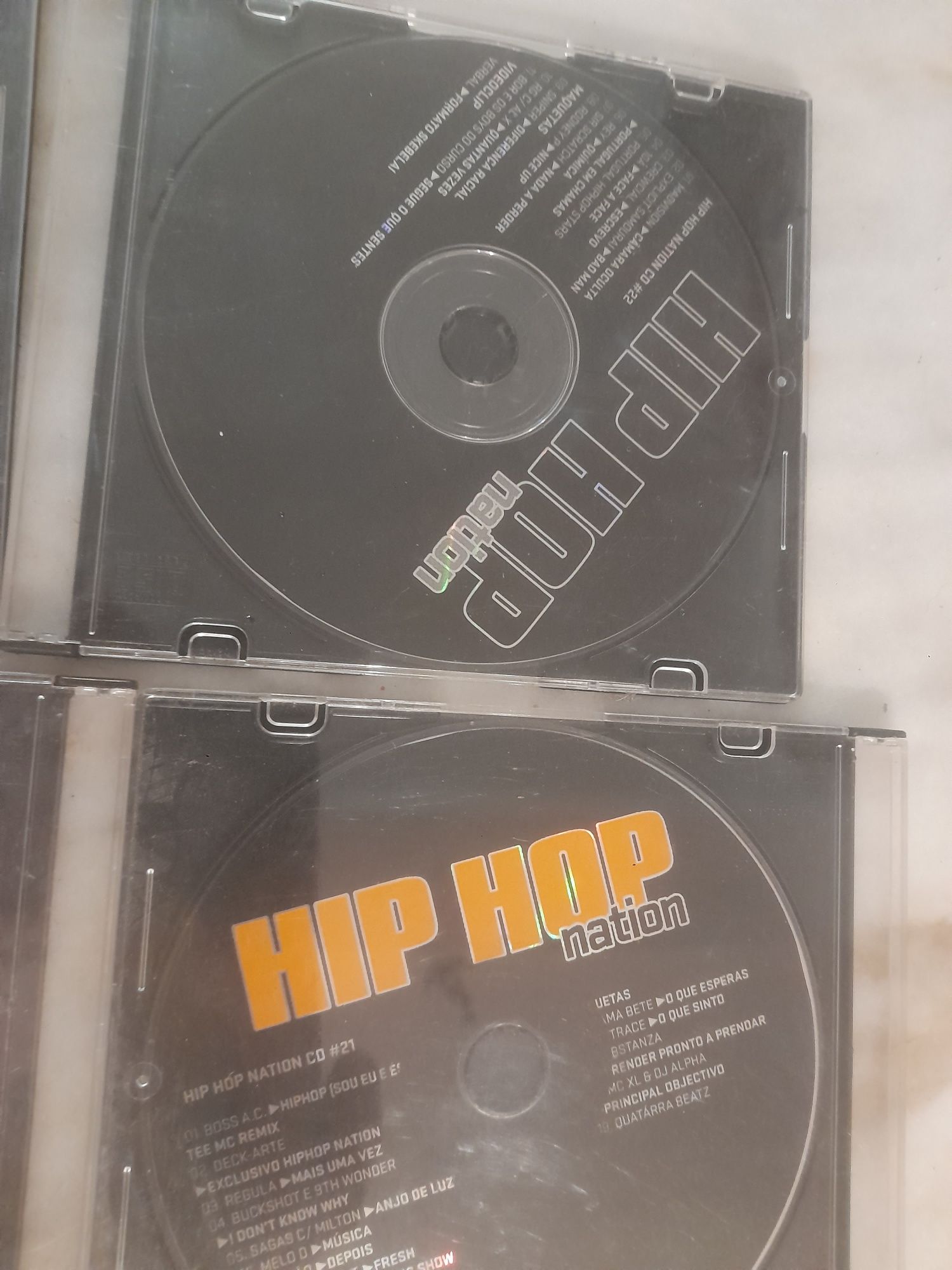 Conjunto de 7 Cds Hip Hop Nation