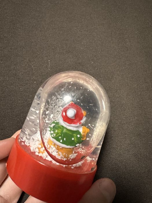 Kula swiateczna z misiem