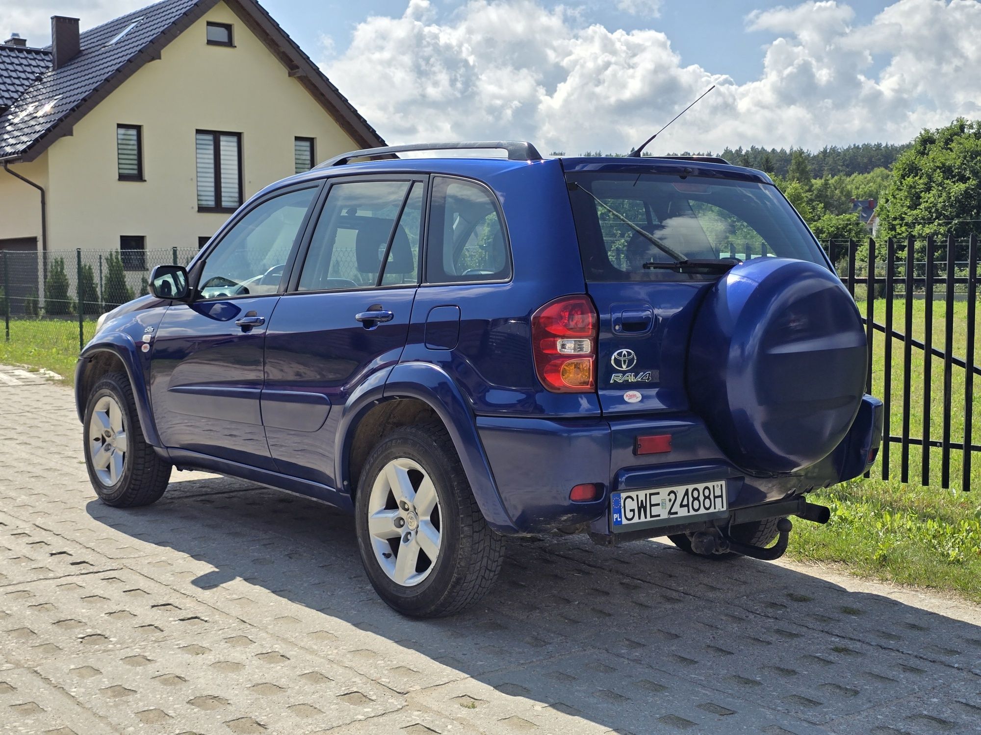 Toyota RAV4, 2005r, 2.0d, manual, 4x4, ładny stan, hak, klima, alu.