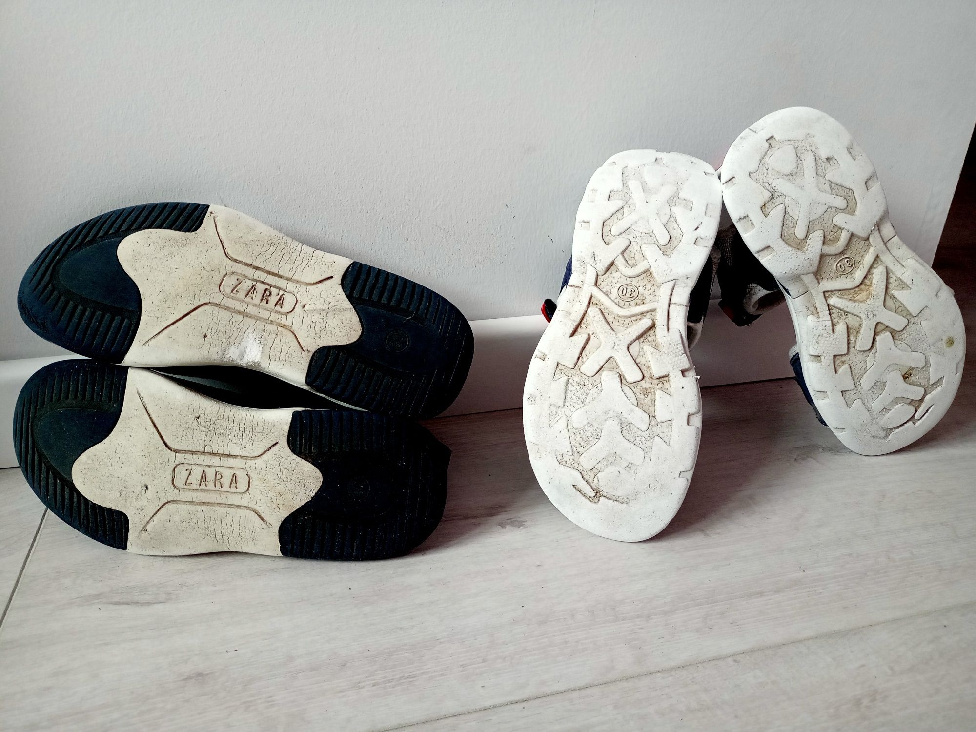Buty 30 chłopięce sneakersy wsuwane kapcie sandały Zara Boys adidasy