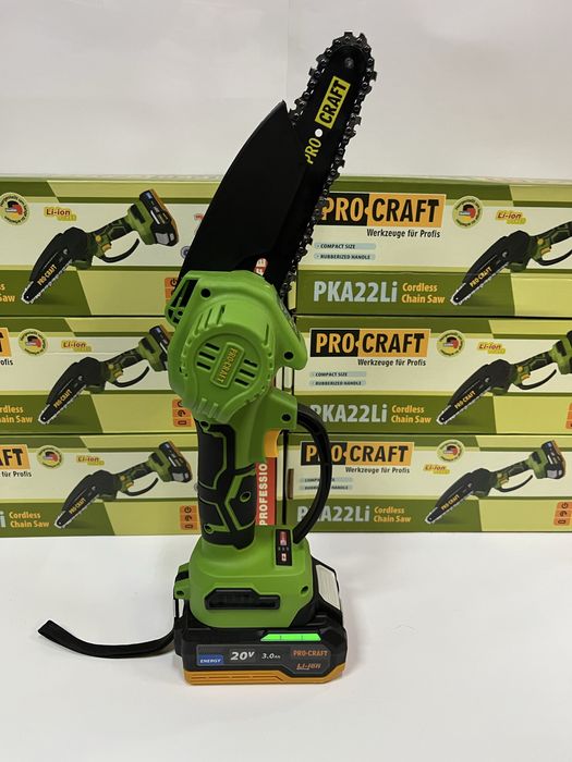 Акумуляторна пила Procraft PKA22Li безщ/ без АКБ та ЗП/ 2шини 2ланцюги