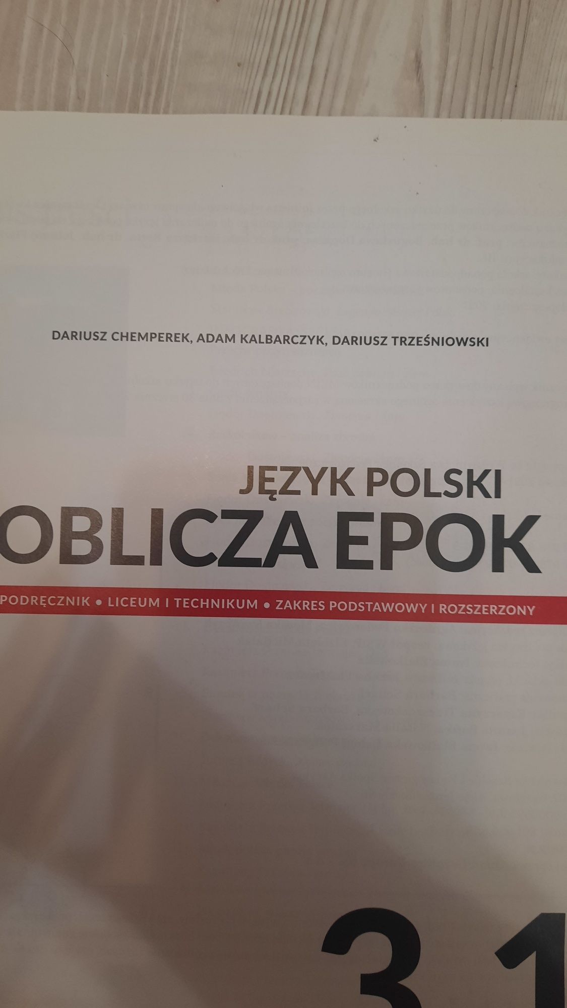 Oblicza epok 3.1 podręcznik