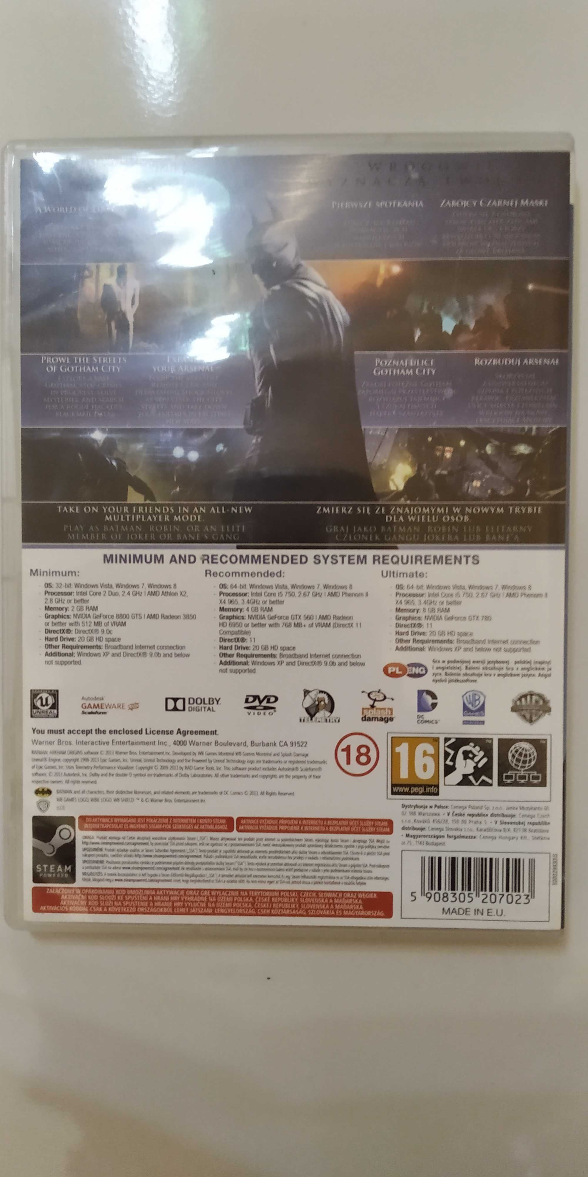 Gra Na PC - Batman Arkham Origins