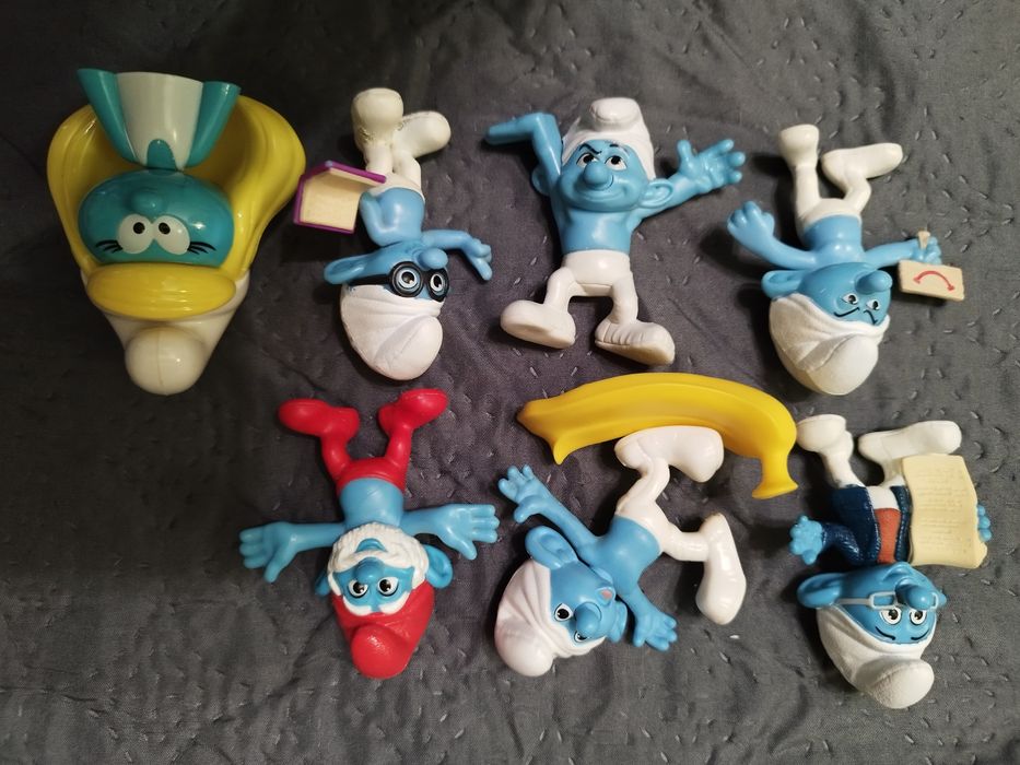 Smerfy z McDonald's zestaw