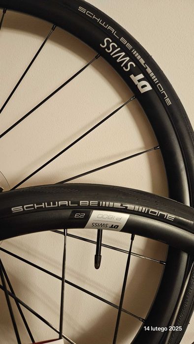 Zestaw DT SWISS P1800, Shimano RT70, Schwalbe One
