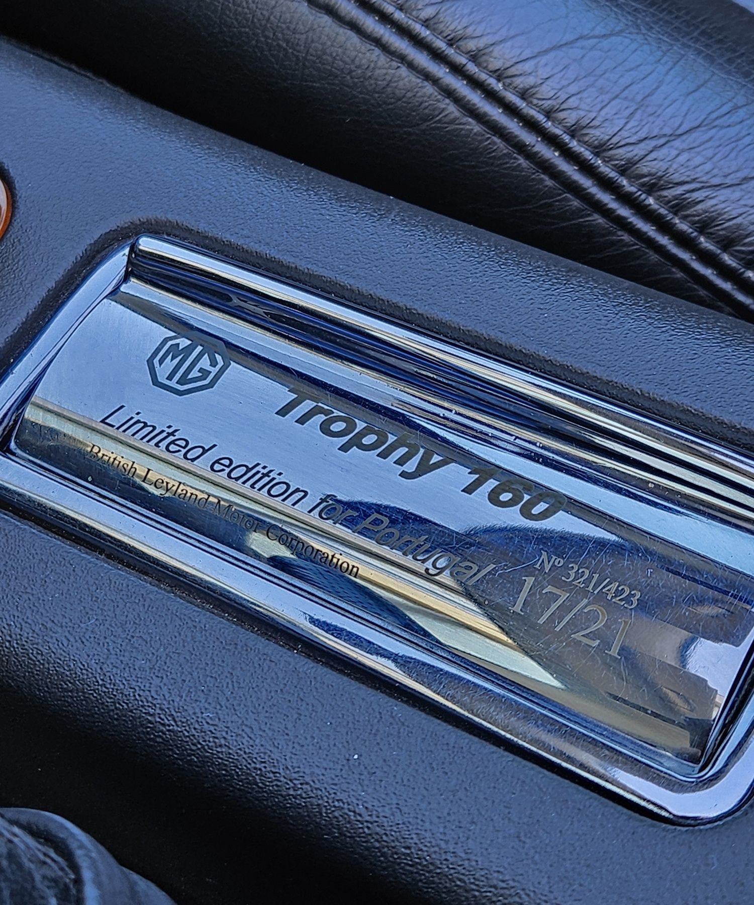 Mgf trophy 160 colecção